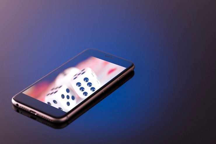 Deposit methods include online payment, e-wallet, mobile banking, local payment, online payment, e-wallet, and major Indonesian banks. Mobile phone showing deposit interface with payment method icons