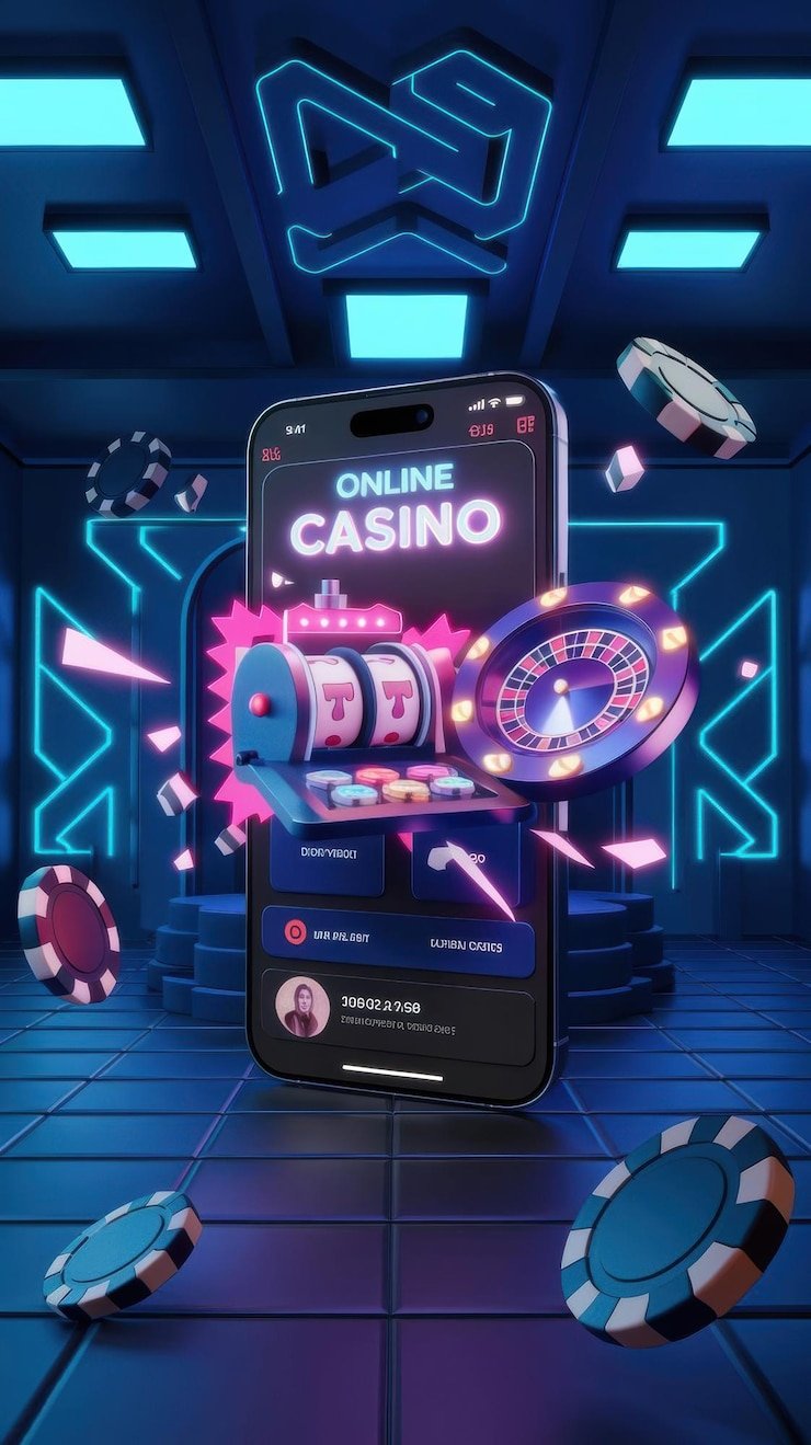 Live roulette table stream on mobile phone with low-data mode enabled indicator